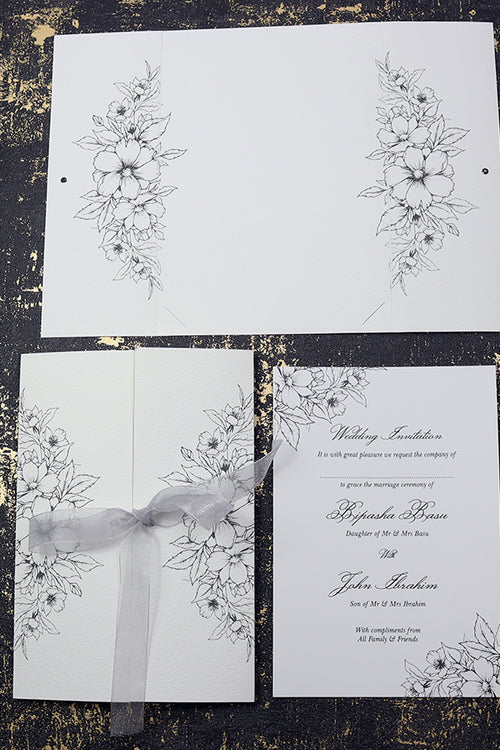 Load image into Gallery viewer, ABC 1174 Gatefold Personalised Invitation
