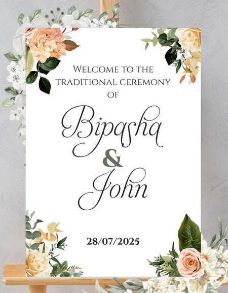 2029 – A1 Mounted Welcome Poster