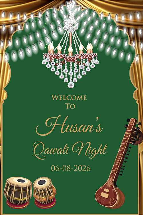 Load image into Gallery viewer, Qawwali Poster 2043 – A1 Mounted Welcome Poster
