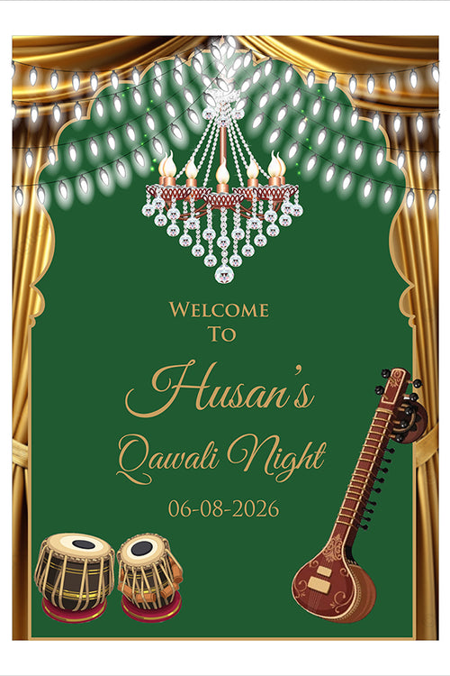 Load image into Gallery viewer, Qawwali Poster 2043 – A1 Mounted Welcome Poster
