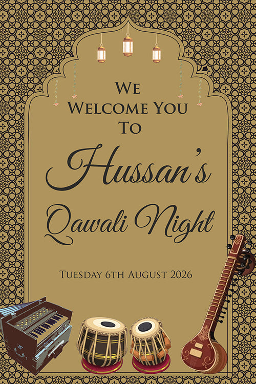 Load image into Gallery viewer, Qawwali Poster 2044 – A1 Mounted Welcome Poster
