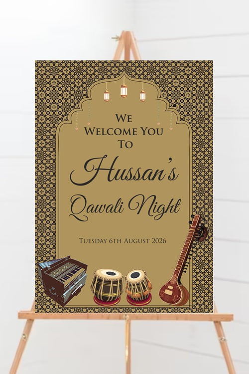 Load image into Gallery viewer, Qawwali Poster 2044 – A1 Mounted Welcome Poster
