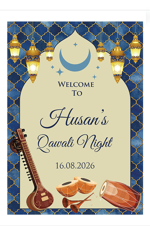 Load image into Gallery viewer, Qawwali Poster 2046 – A1 Mounted Welcome Poster
