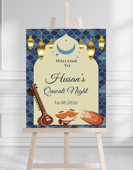 Qawwali Poster 2046 – A1 Mounted Welcome Poster