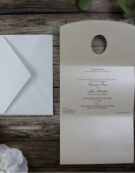 Cherish  2050 Reflection Wedding Invitation