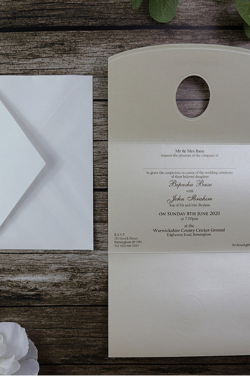 Load image into Gallery viewer, Cherish  2050 Reflection Wedding Invitation
