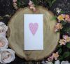 Load image into Gallery viewer, Panache 5084 Pink floral heart Budget Wedding Invitation
