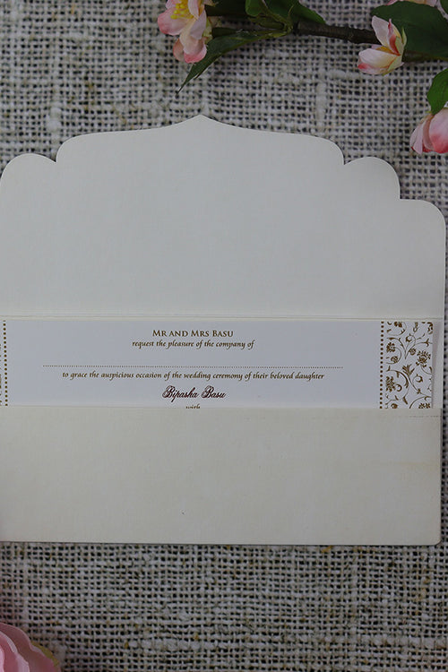 Load image into Gallery viewer, ABC 597 WI Pocket Wedding Invitation
