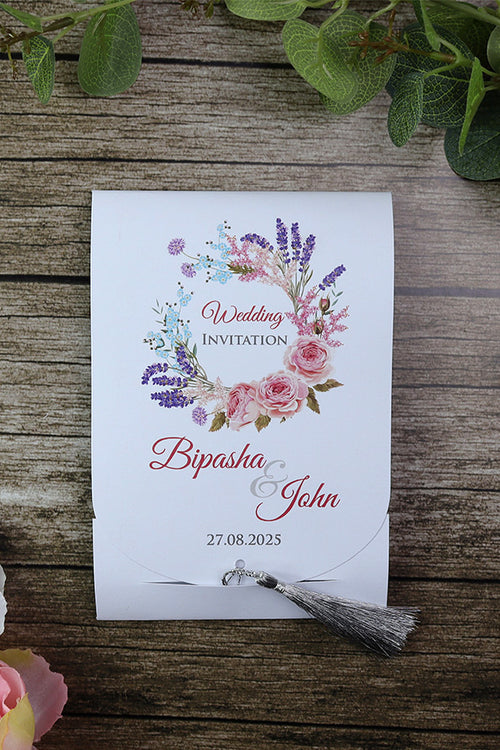 Load image into Gallery viewer, ABC 901 Personalised Wedding Invitation
