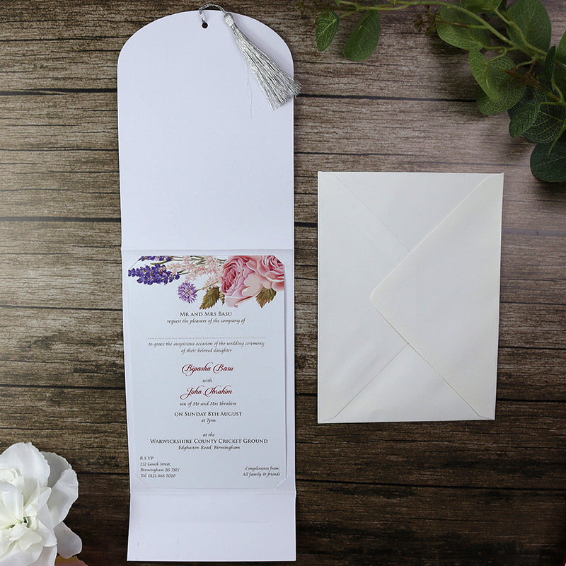 ABC 901 Personalised Wedding Invitation