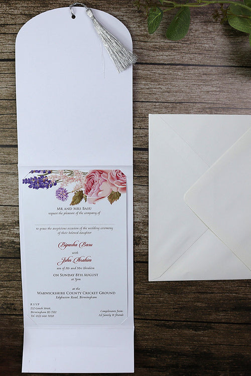 Load image into Gallery viewer, ABC 901 Personalised Wedding Invitation
