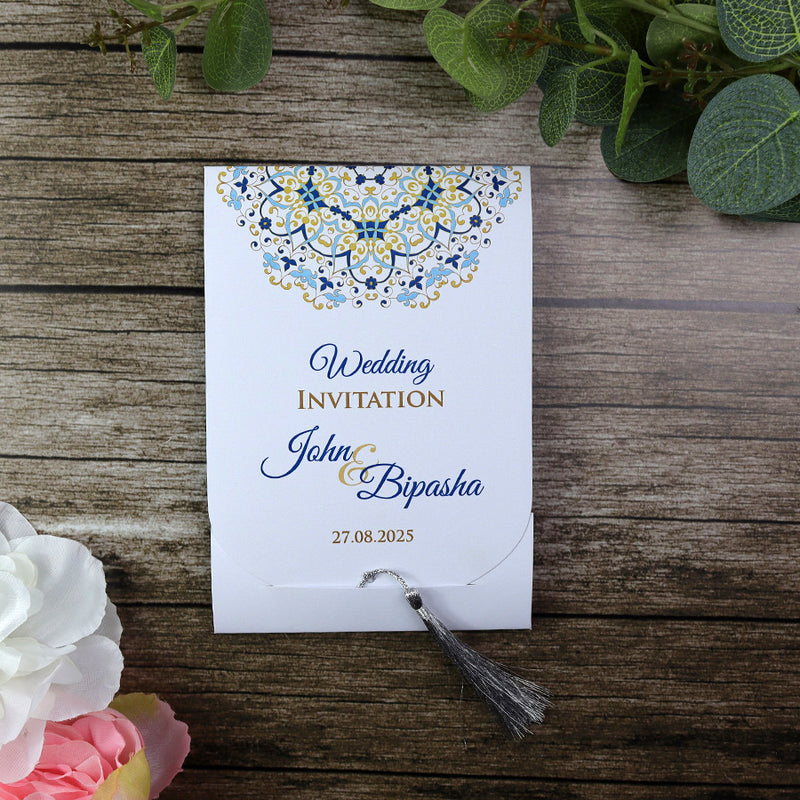 ABC 902 PERSONALISED WEDDING INVITATION