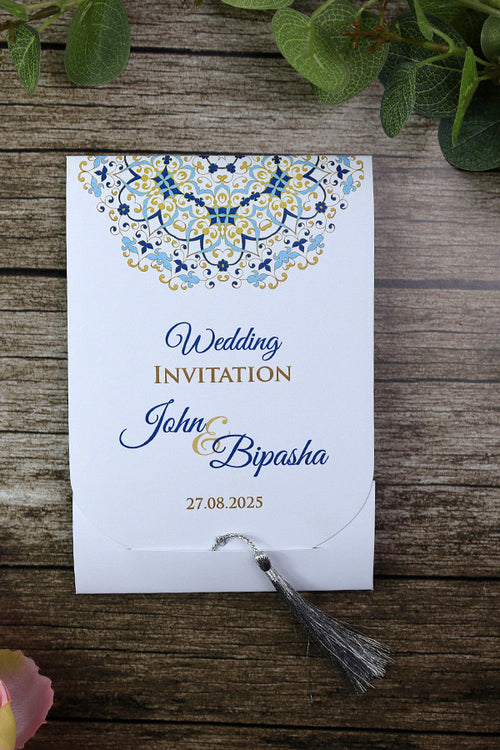 Load image into Gallery viewer, ABC 902 PERSONALISED WEDDING INVITATION
