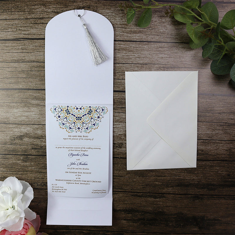 ABC 902 PERSONALISED WEDDING INVITATION