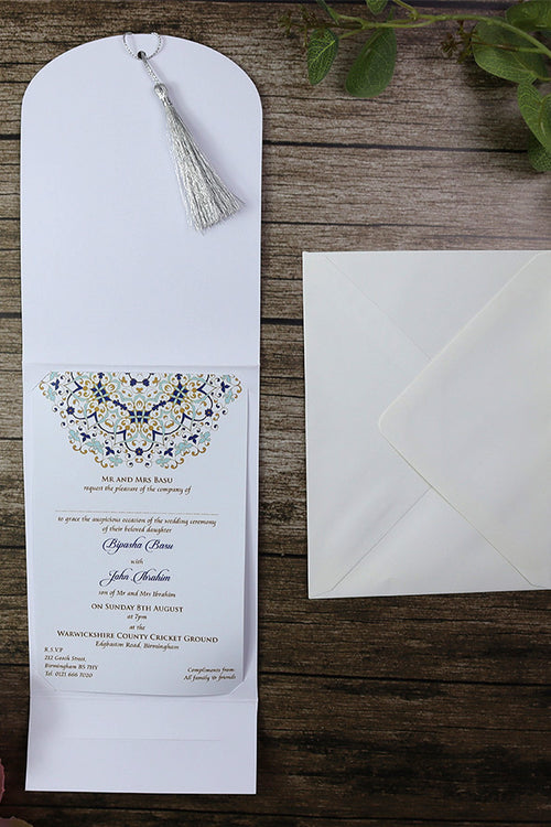 Load image into Gallery viewer, ABC 902 PERSONALISED WEDDING INVITATION
