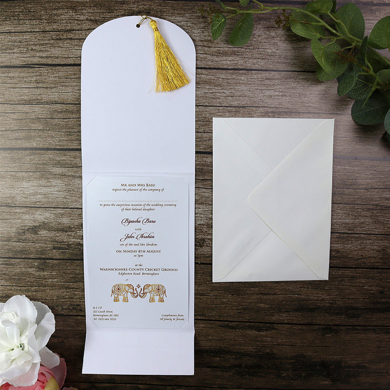 ABC 903 PERSONALISED WEDDING INVITATION