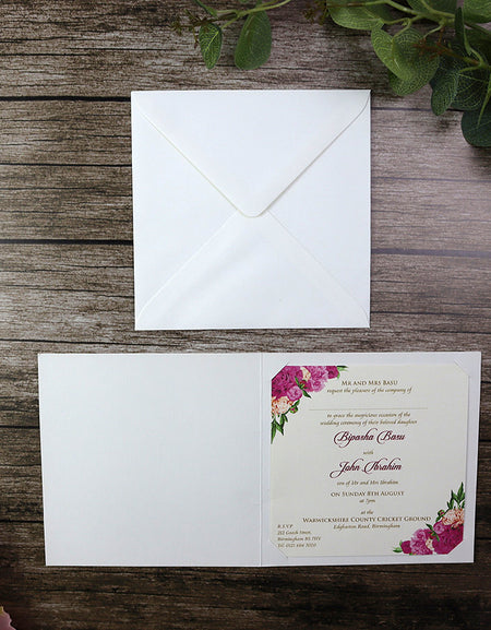 ABC 907 Personalised Invitation