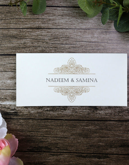 ABC 911 Personalised Wedding Invitation