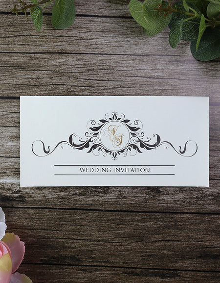 ABC 912 Personalised Wedding Invitation