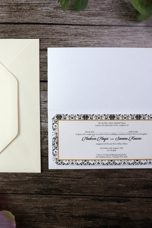 Load image into Gallery viewer, ABC 912 Personalised Wedding Invitation
