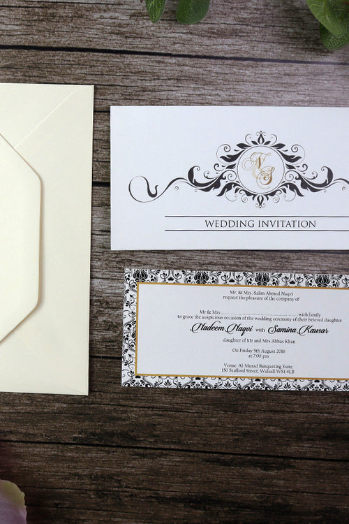 Load image into Gallery viewer, ABC 912 Personalised Wedding Invitation
