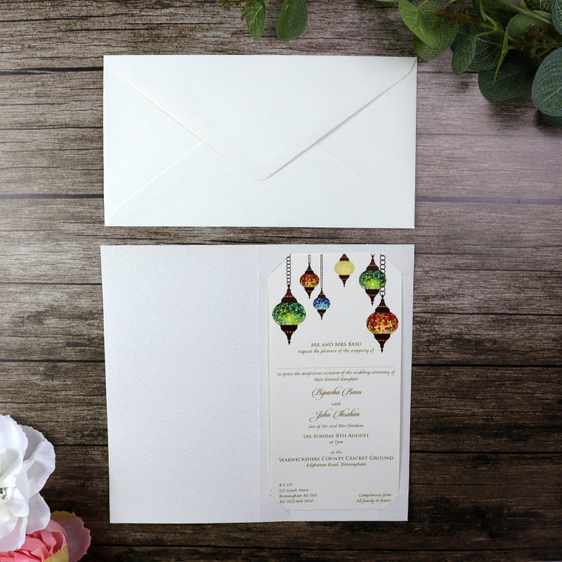 ABC 916 Personalised Wedding Invitation