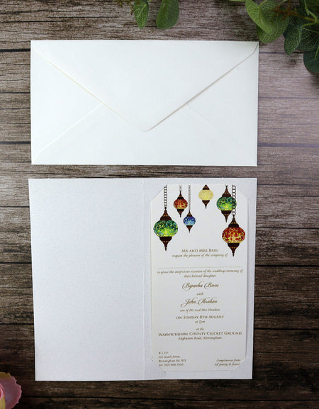 ABC 916 Personalised Wedding Invitation