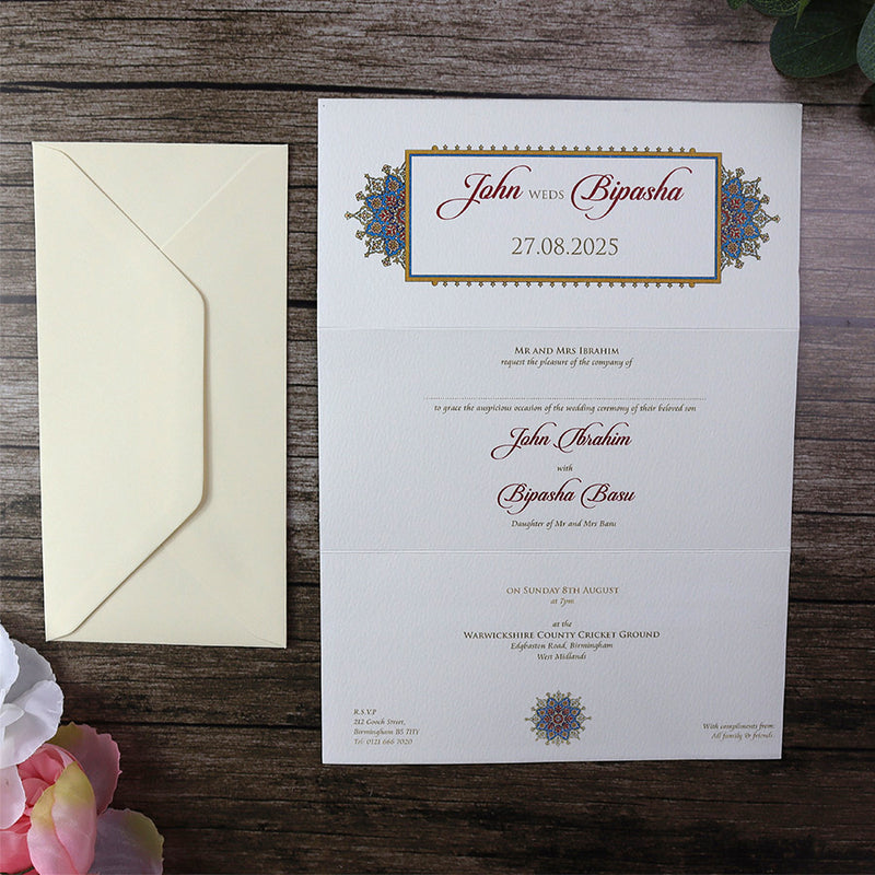 ABC 921 Personalised Invitation