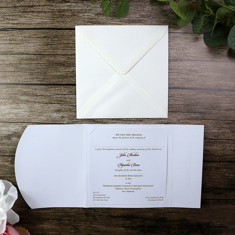 ABC 926 Personalised Invitation