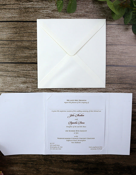 ABC 926 Personalised Invitation