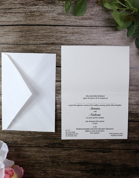 ABC 931 Personalised Invitation