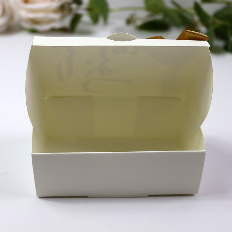 Engagement "Dua e Khair" Wedding favour box with a bow