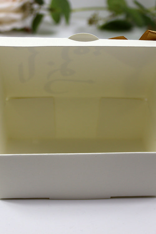 Load image into Gallery viewer, Engagement "Dua e Khair" Wedding favour box with a bow
