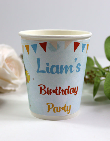 121 Boy - Personalised Kids Party Cups – Birthday Party