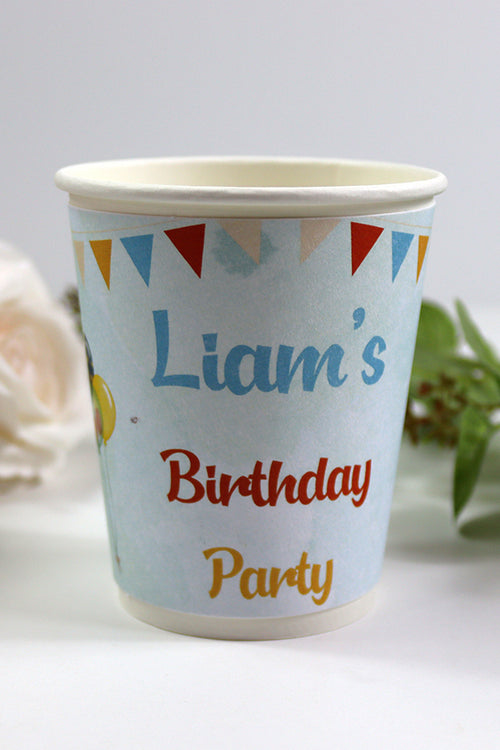 Load image into Gallery viewer, 121 Boy - Personalised Kids Party Cups – Birthday Party
