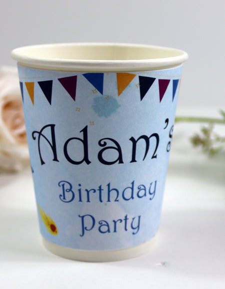 123 Boy - Personalised Kids Party Cups – Birthday Party