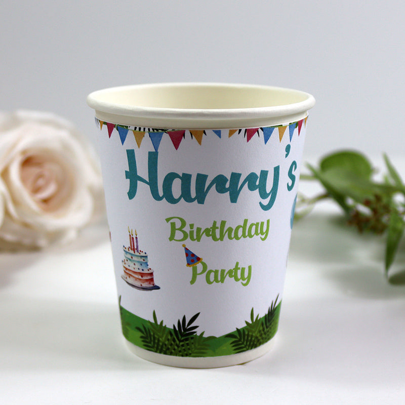 124 Boy - Personalised Kids Party Cups – Birthday Party