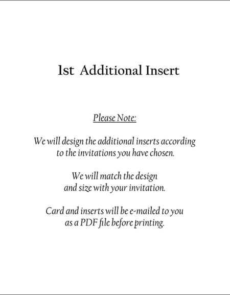 CLS Additional Insert