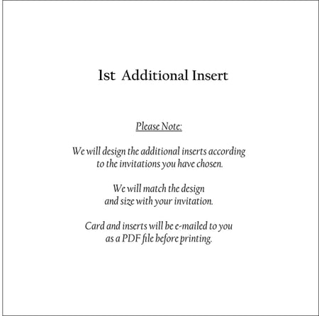 CLS Additional Insert