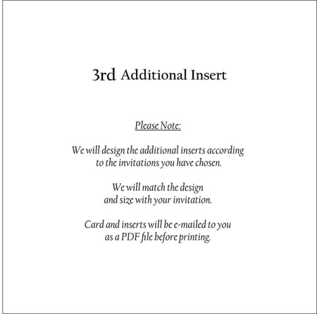 CLS 3rd Additional Insert