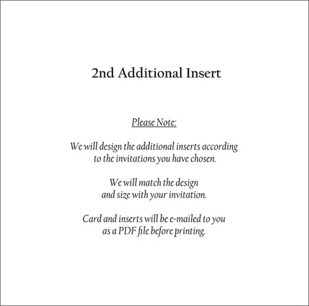 CLS 2nd Additional Insert