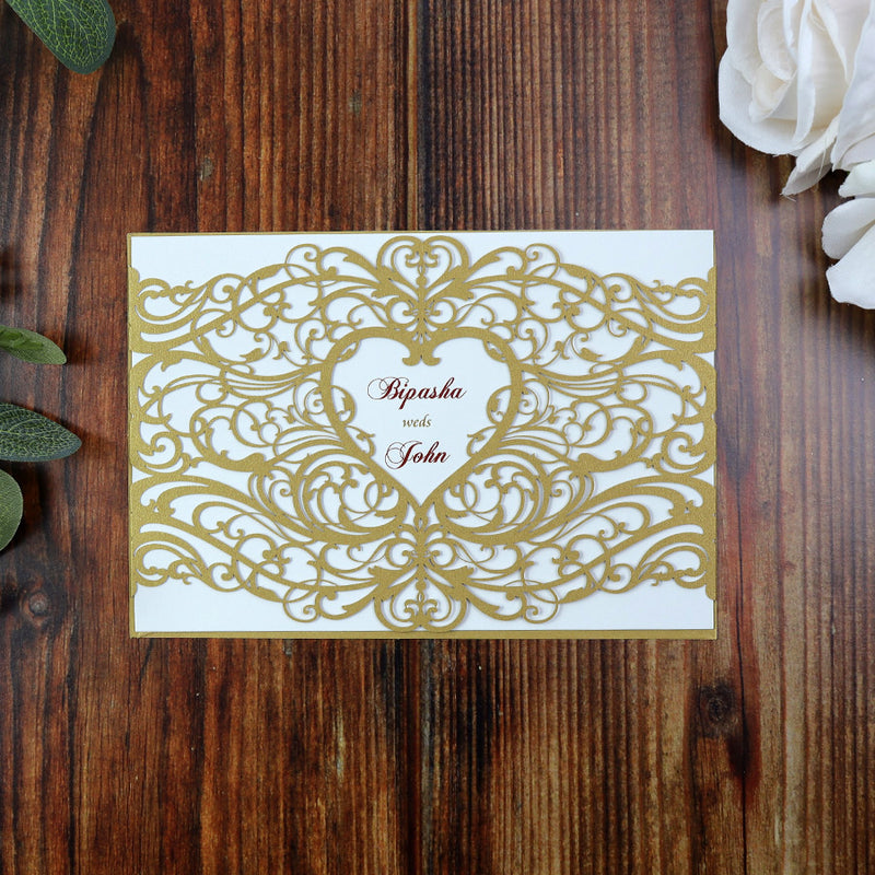 CW 5108 Laser Cut Pocket Invitation