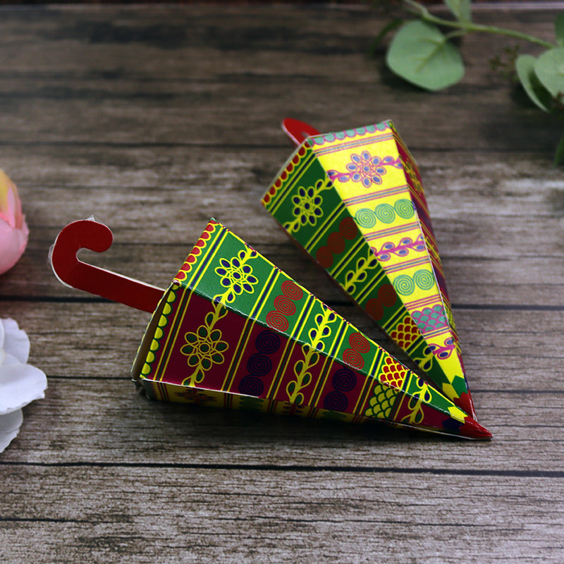 Colourful Cone-Shaped Favour Boxes CNE 101  – Flat Pack, Fill Your Way