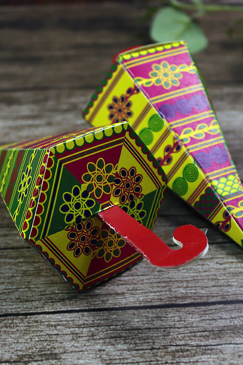 Load image into Gallery viewer, Colourful Cone-Shaped Favour Boxes CNE 101  – Flat Pack, Fill Your Way
