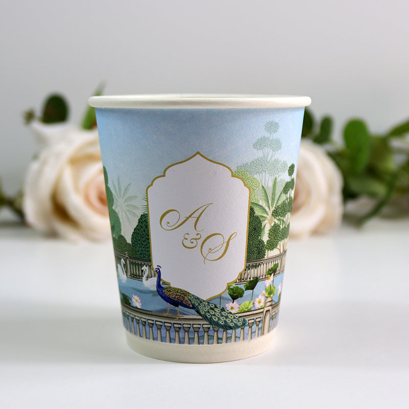 115 Mughal - Mehndi/Dholki Chai Cups | Weddings/Nikkah/Mehndi/Parties