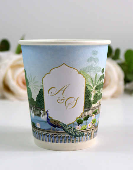 115 Mughal - Mehndi/Dholki Chai Cups | Weddings/Nikkah/Mehndi/Parties
