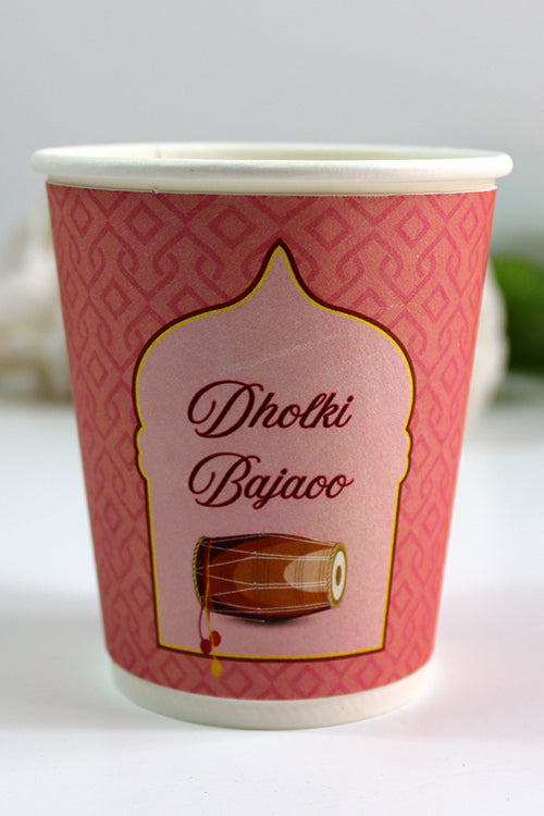 Load image into Gallery viewer, 102 Dholki Bajao - Mehndi/Dholki Chai Cups | Weddings/Nikkah/Mehndi/Parties

