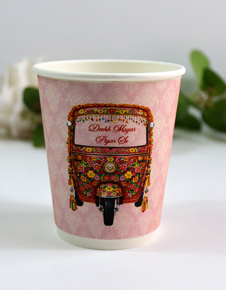 103 Rickshaw - Mehndi/Dholki Chai Cups | Weddings/Nikkah/Mehndi/Parties