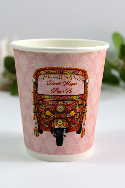 Load image into Gallery viewer, 103 Rickshaw - Mehndi/Dholki Chai Cups | Weddings/Nikkah/Mehndi/Parties
