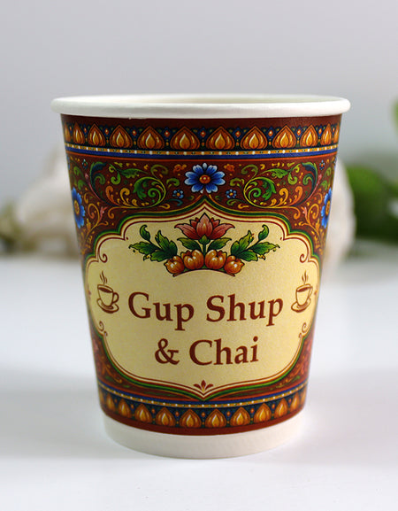 104 Gup Shup & Chai - Mehndi/Dholki Chai Cups | Weddings/Nikkah/Mehndi/Parties
